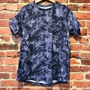 ZZZ by Zyia Active Tie Dye Ice Dye Short Sleeve Athletic Tee Size Large